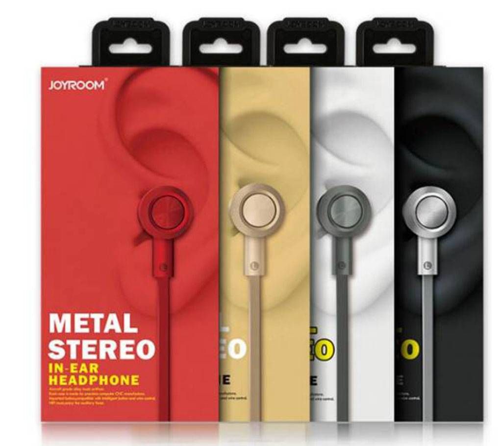 Joyroom Ergonomic Metal Stereo In-ear Headphone