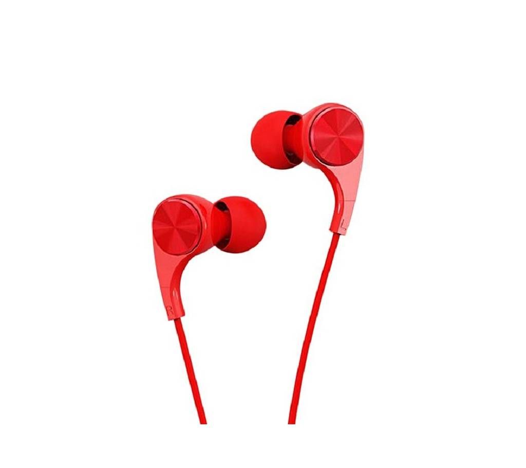 REMAX RM-569 Wired Music Earphone - Red