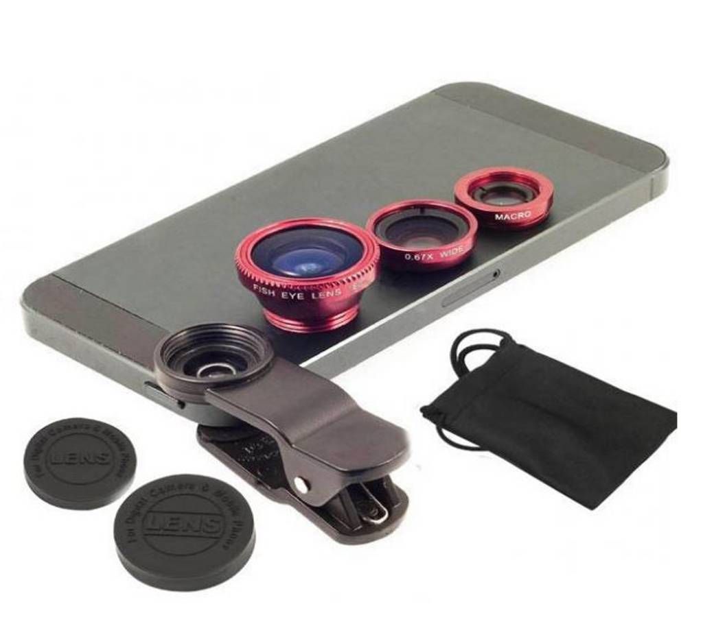 Universal  Clip Lense 3 in 1