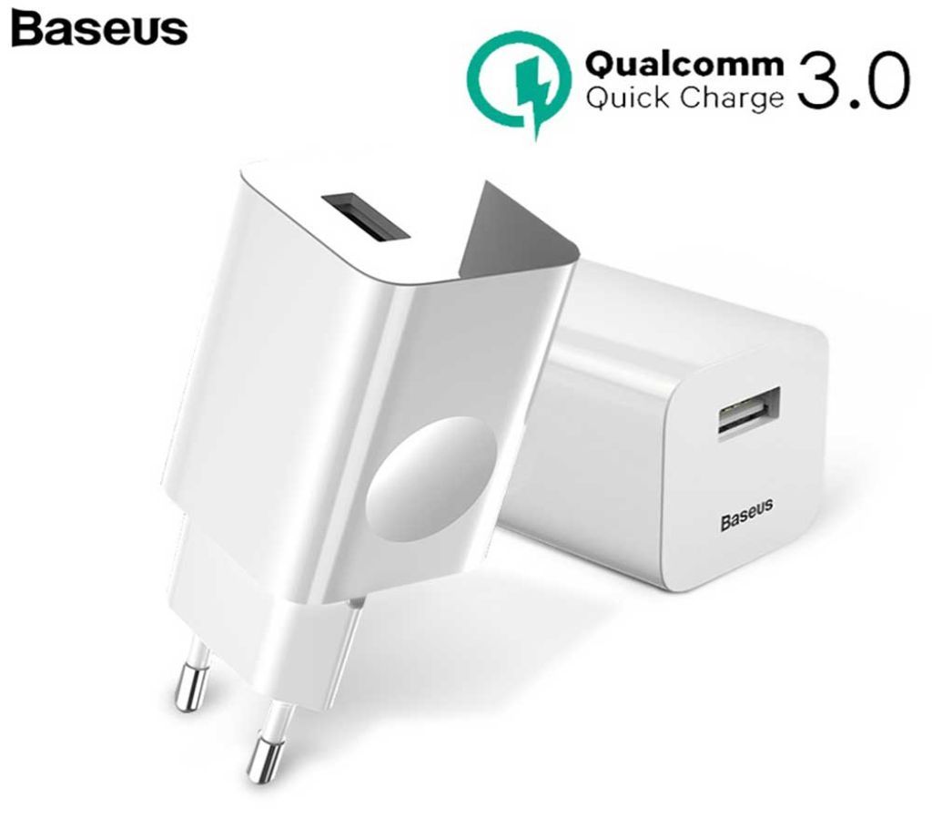 BASEUS SINGLE PORT QUICK CHARGE 3.0 CHARGER