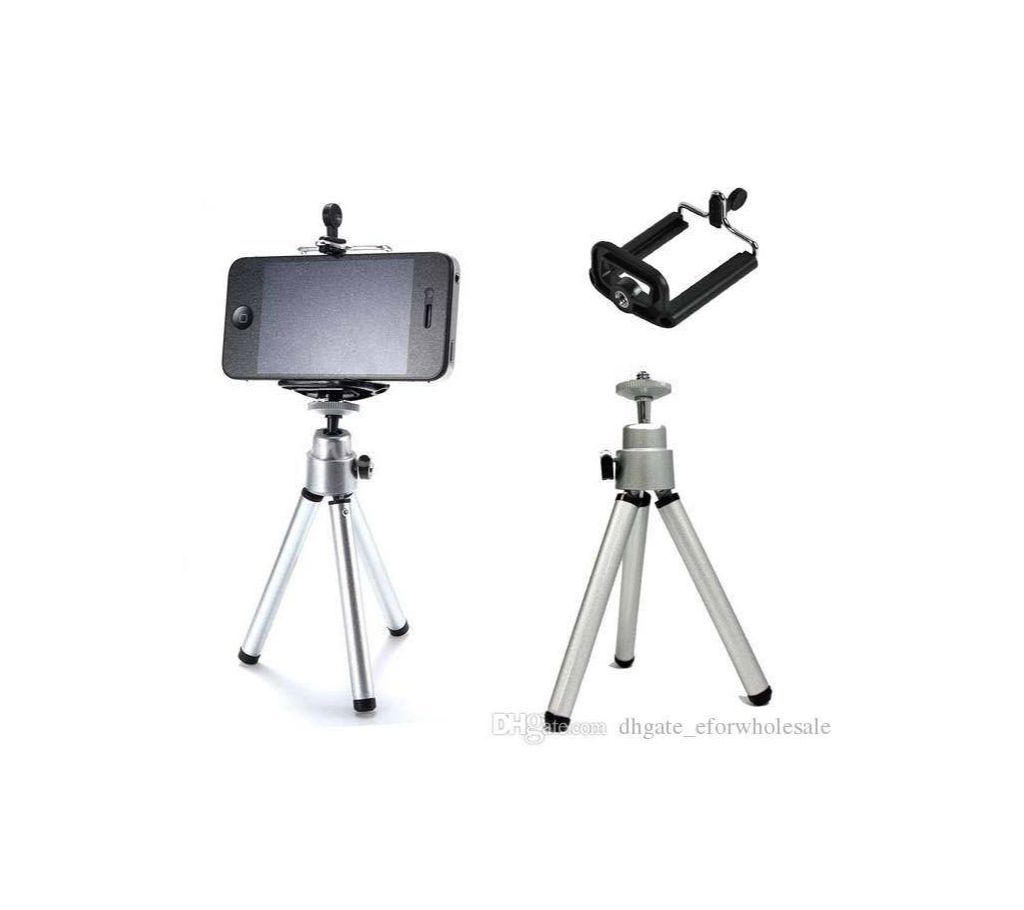 Mini tripod for mobile and Camera adjustable with Mobile Holder