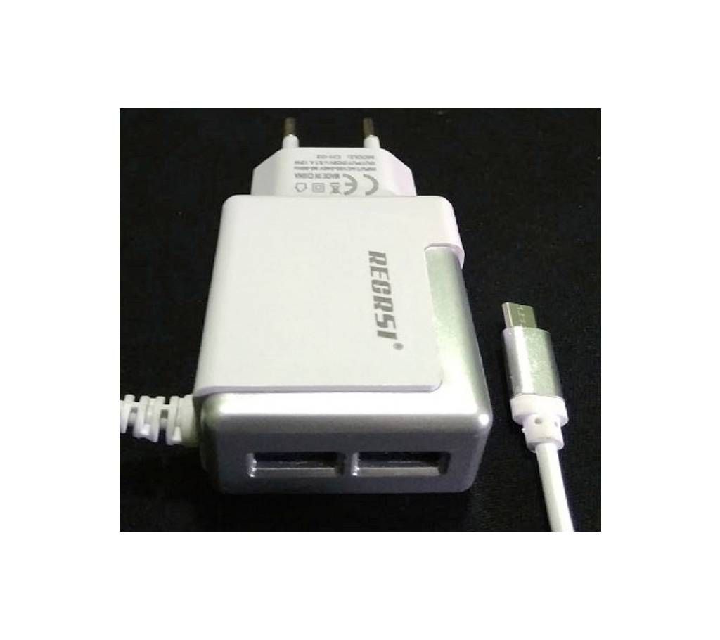 2 USB TRAVEL CHARGER