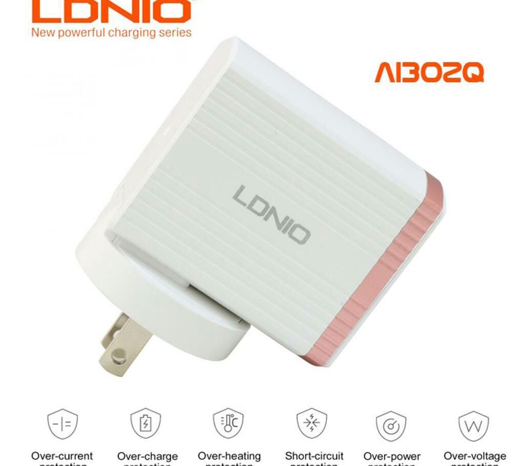 LDNIO A1302Q 3A 1 USB Output Quick Charge 3.0 Type -C Charger