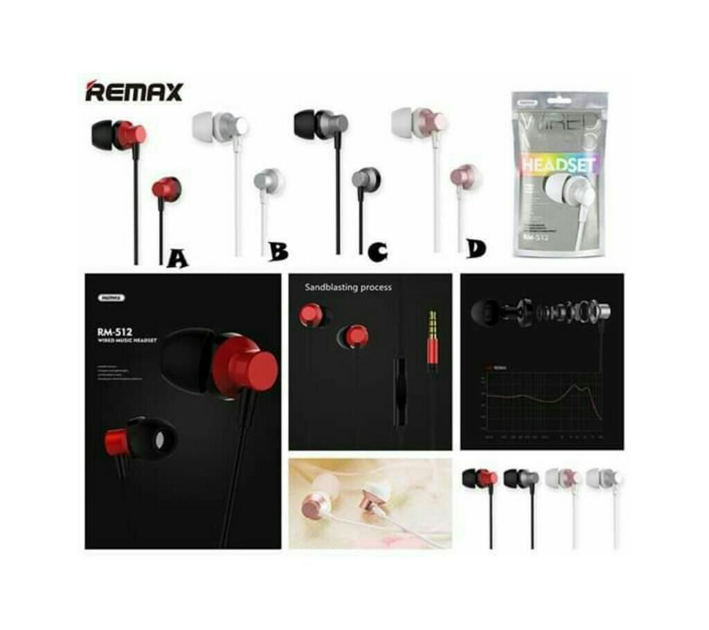 REMAX RM 512 original earphone