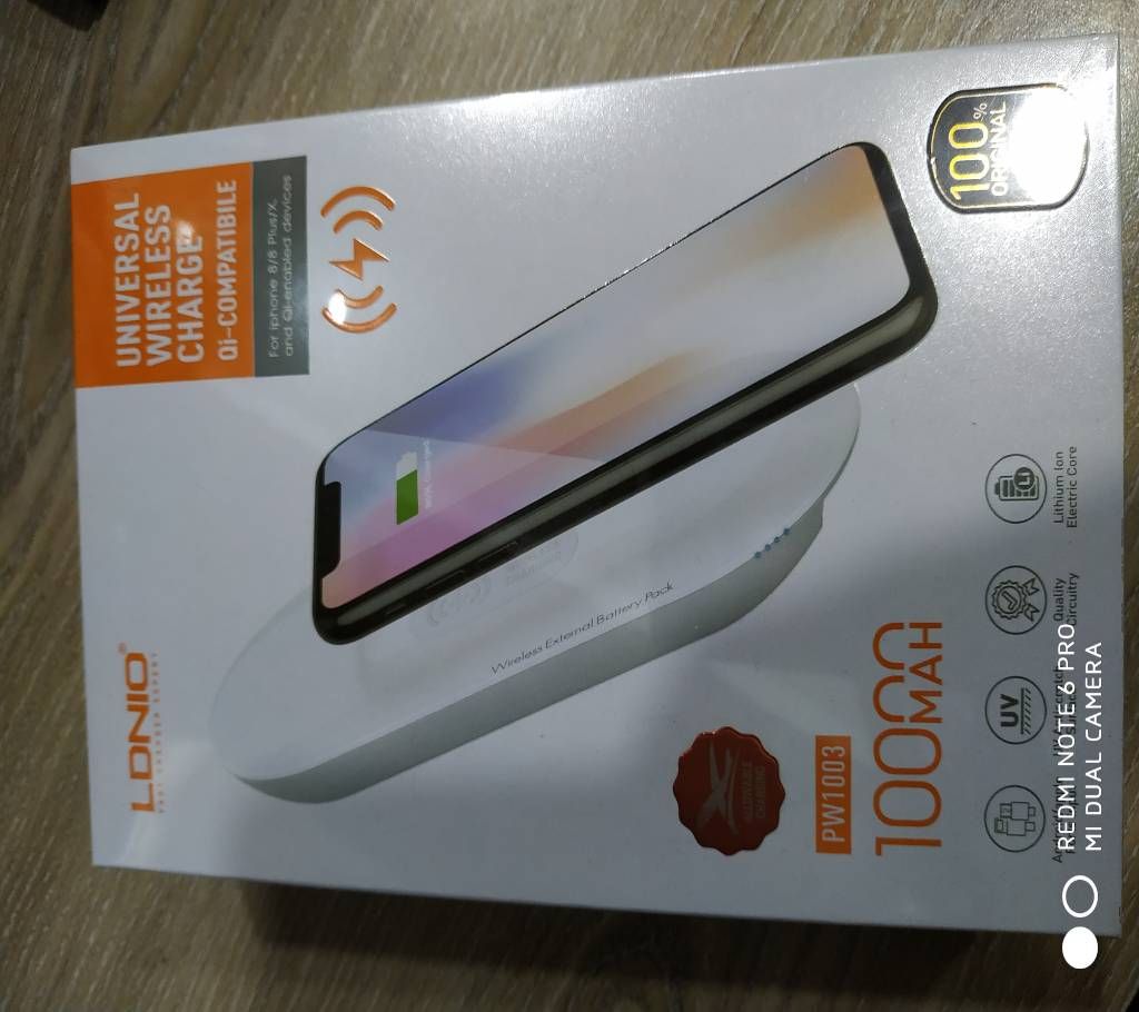 LDNIO 10000mAh Wireless External Battery Pack PW1003
