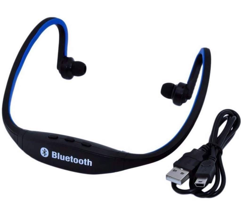 Wireless Bluetooth Mp3 Player Headset With Mic