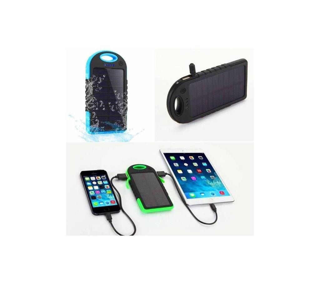 SOLAR Water Proof Power Bank With LED Light