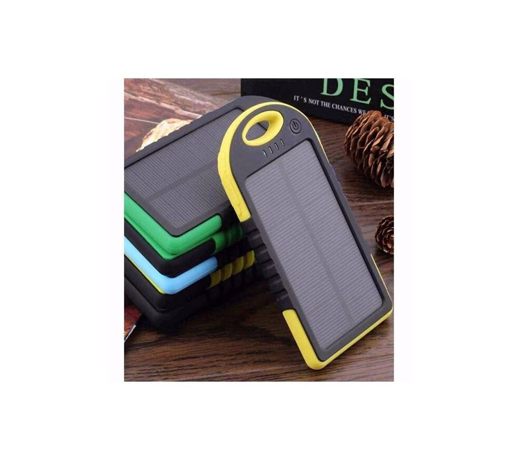 SOLAR  POWER BANK- 5000mAh - 1 pc