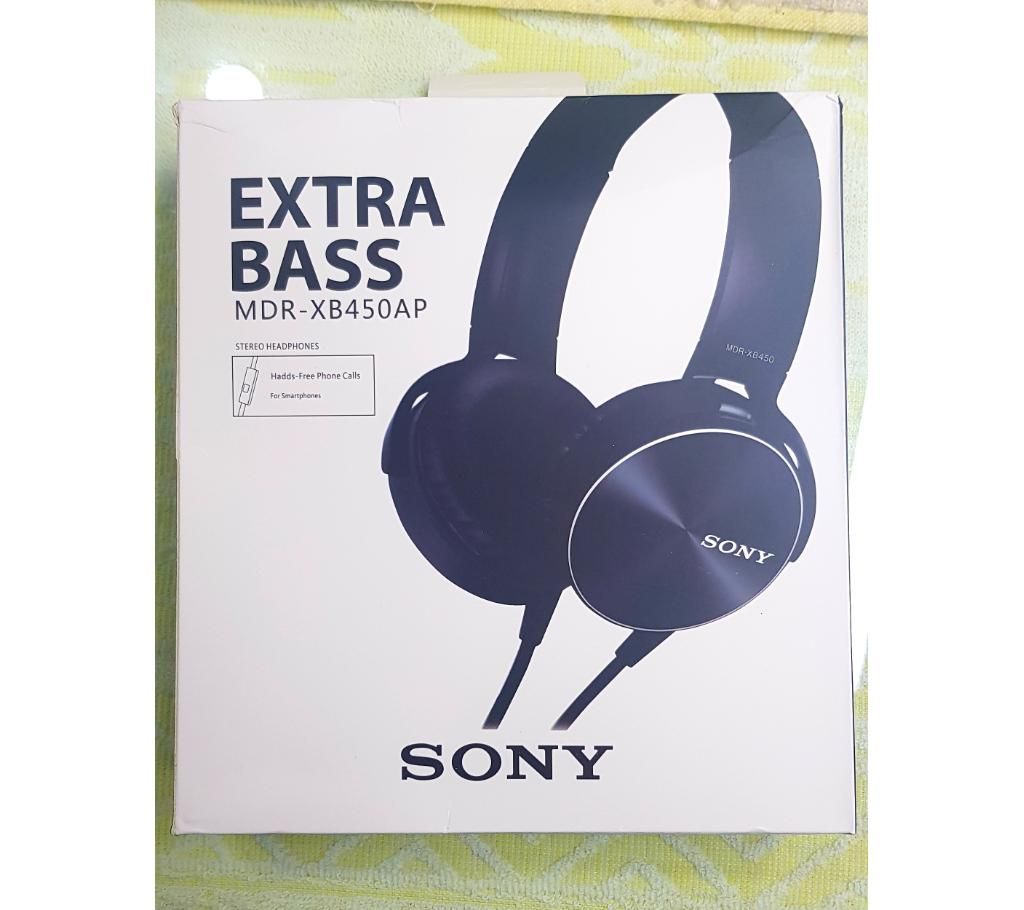 Sony Extra Bass Headphone nice bass xb450AP