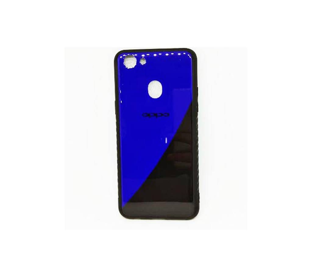 Case for oppo f5 , GUANHAO Soft TPU Bumper Tempered Glass Back Ultra Thin Gradual Change Scratch Resistant Shock Absorption Fashion Protective Case for oppo f5