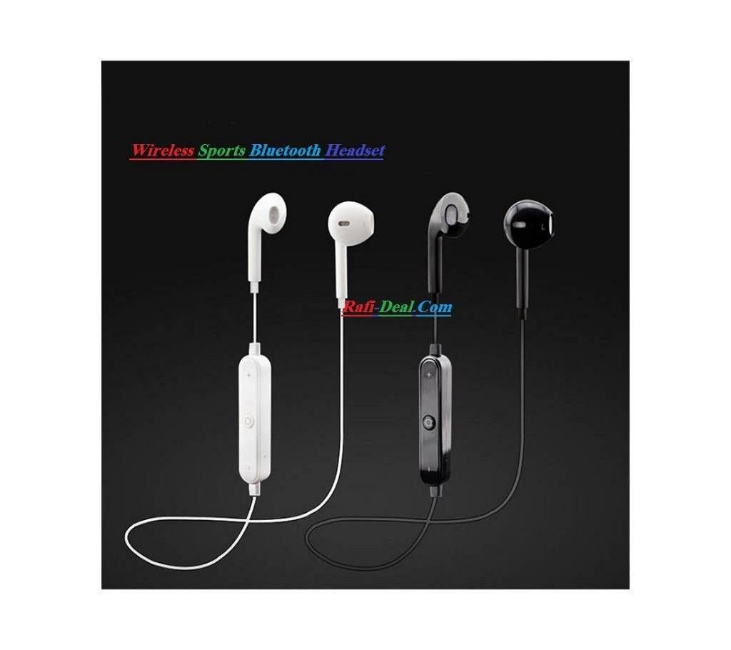 s6 sports bluetooth headphone