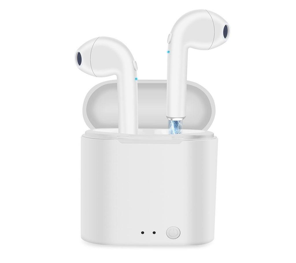 i7 Mini TWS Bluetooth headphone with box power bank