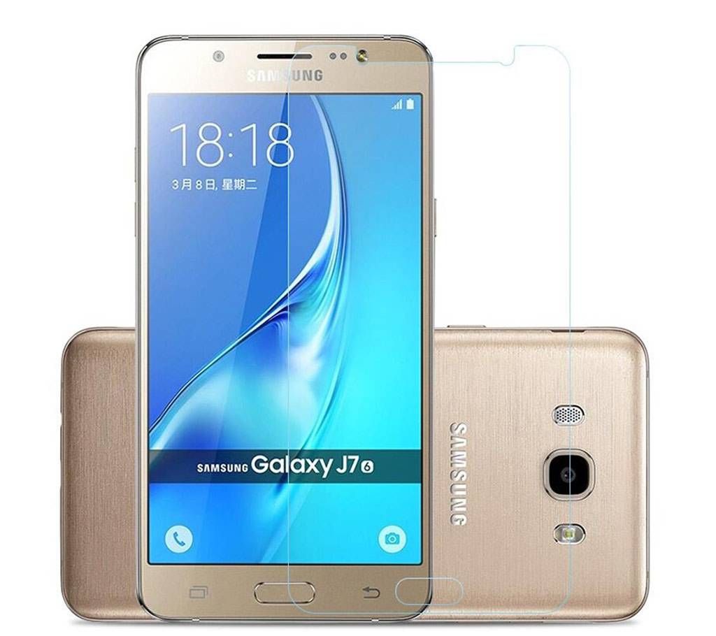 J7 (2016) Clear Tempered glass 2piece