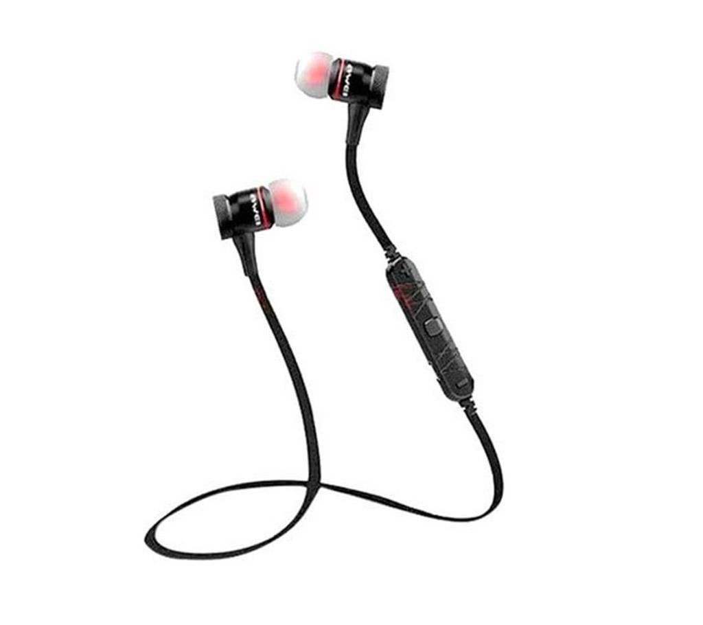 A920BL Wireless Bluetooth Smart Sports Stereo Earphone - Bla
