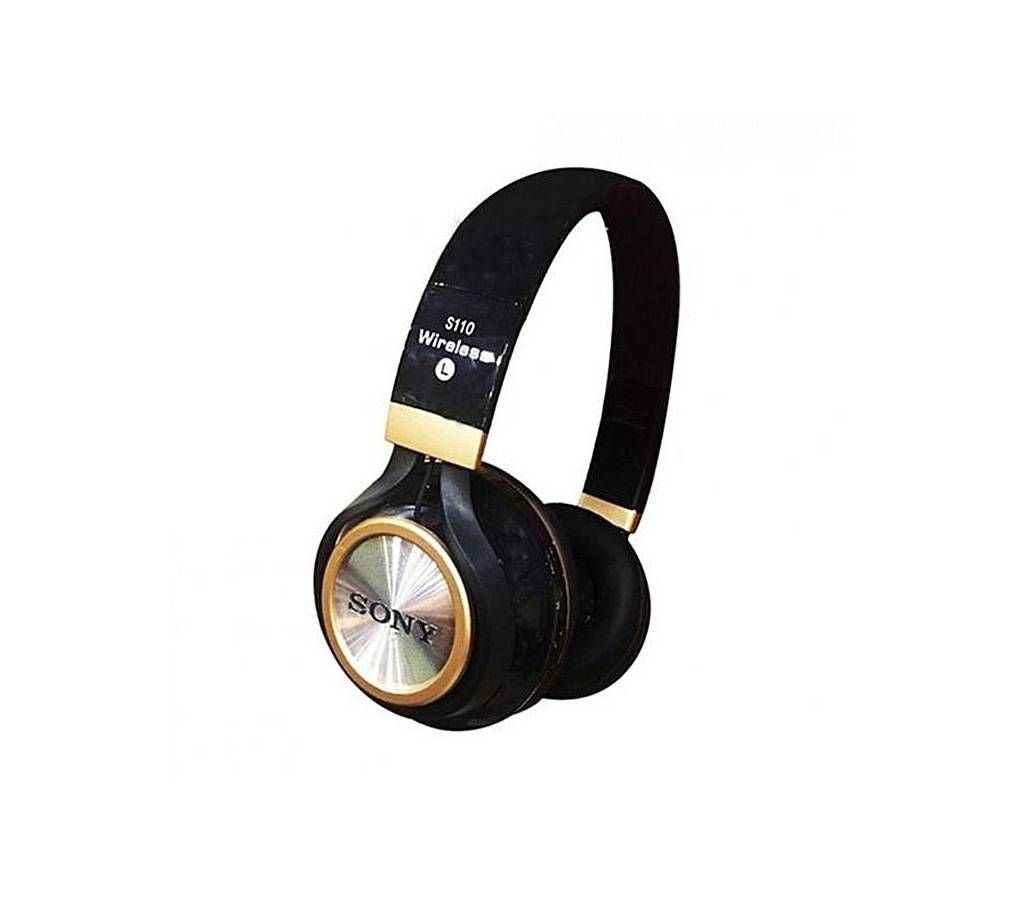Sony S110 Bluetooth Wireless Headphone - Black