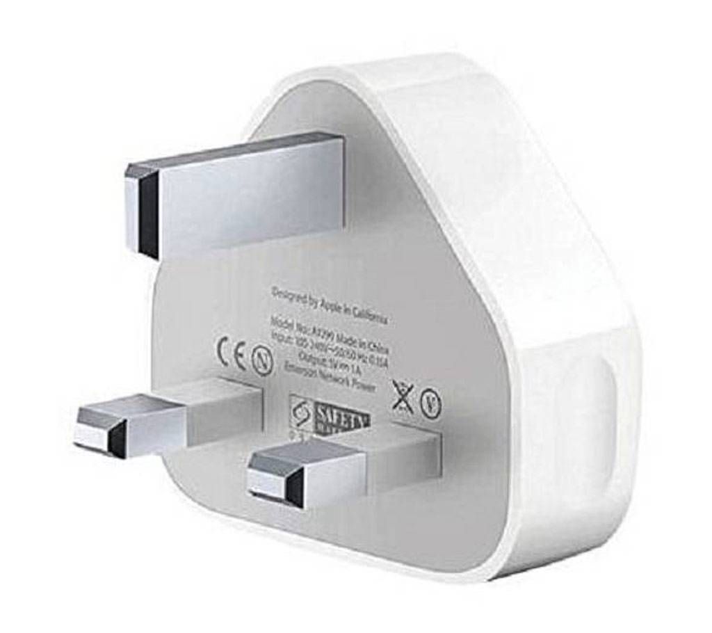 5W USB Power Adapter for Apple iPhone - White