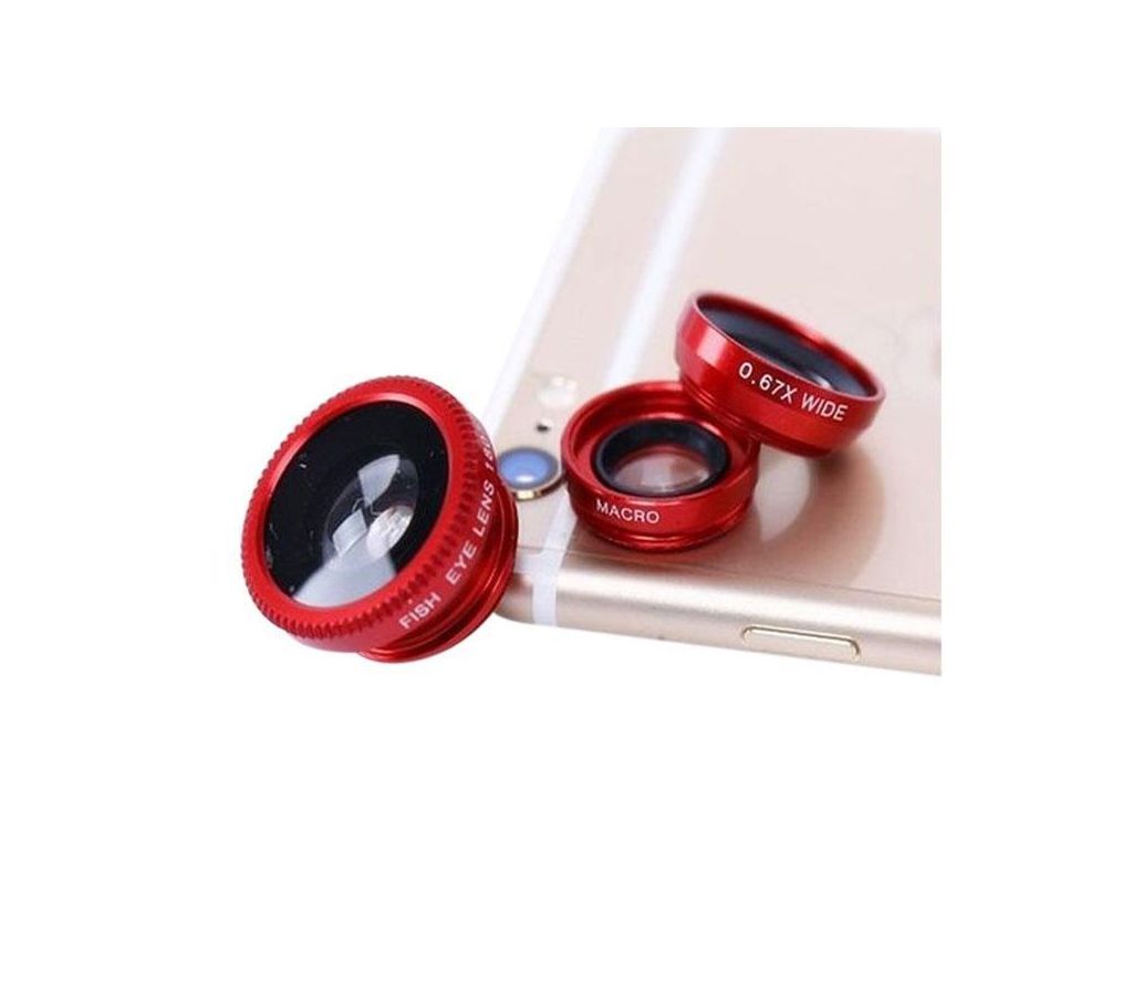 Mobile Zoom Lenses - Red