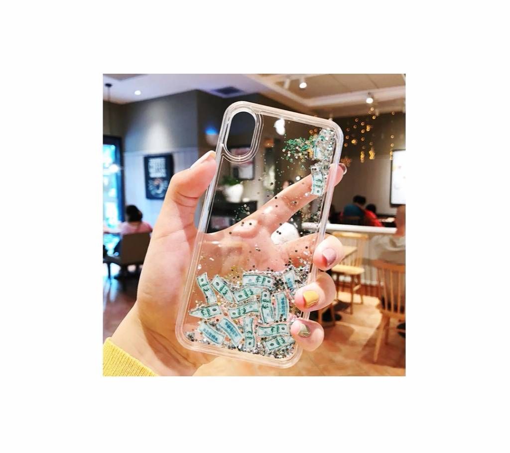 IPhone Xs Dynamic Liquid Quicksand Case Glitter Coque