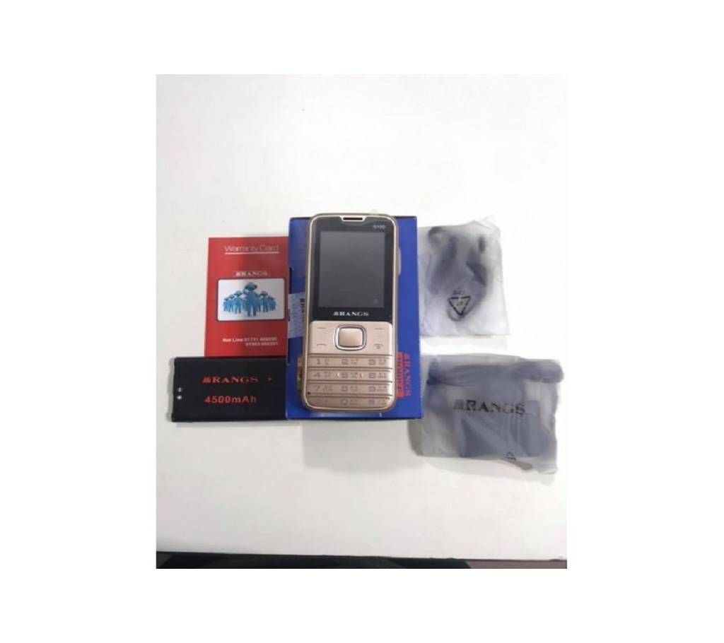 Rangs S100 Dual Sim 4300mAh Feature Phone With Warranty