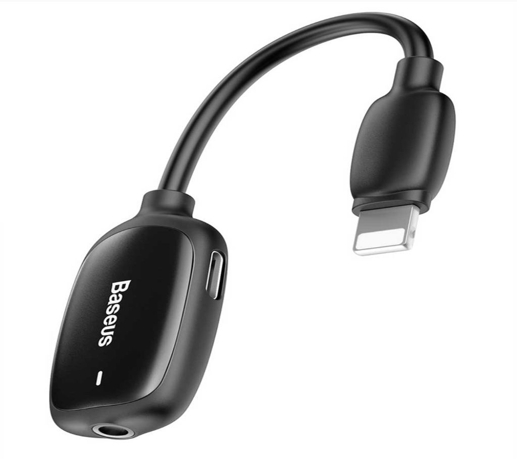 BASEUS L51 LIGHTNING TO 2X LIGHTNING HEADPHONES JACK AUDIO CONVERTER