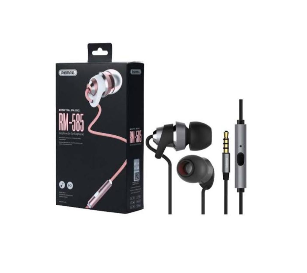 RM 585 Extra bass Clear Sound Quality in-ear Earphone  