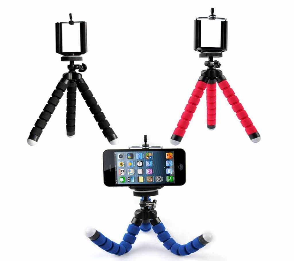 Octopus Mobile mini Tripod Stand Random Color 1 Piece 