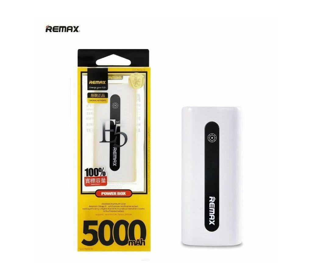 Remax E5 Power Bank 5000mAh portable Ultra Slim Powerbank 5000 External 