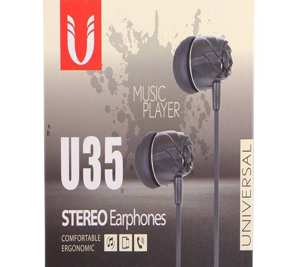 U-35 Universal Stereo Earphones