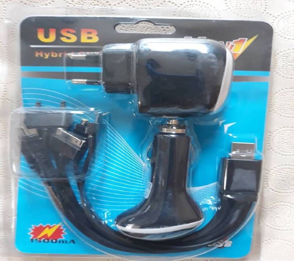 14 in 1 Hybrid Charger For Mobile and Car