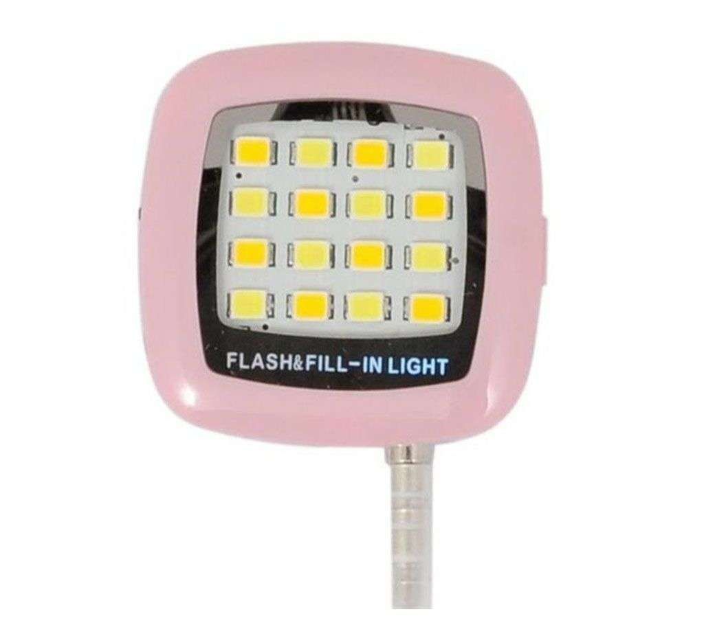 16 LED selfie flush lights