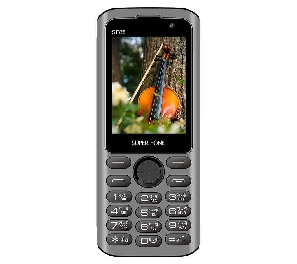 SUPER FONE SF88 GRAY (Selfie Phone)