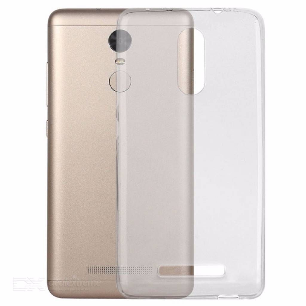 Clear TPU Soft Case For mi note 3- Transparent