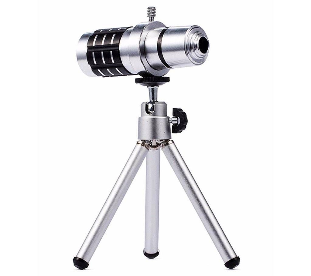 12X universal mobile zoom lens 
