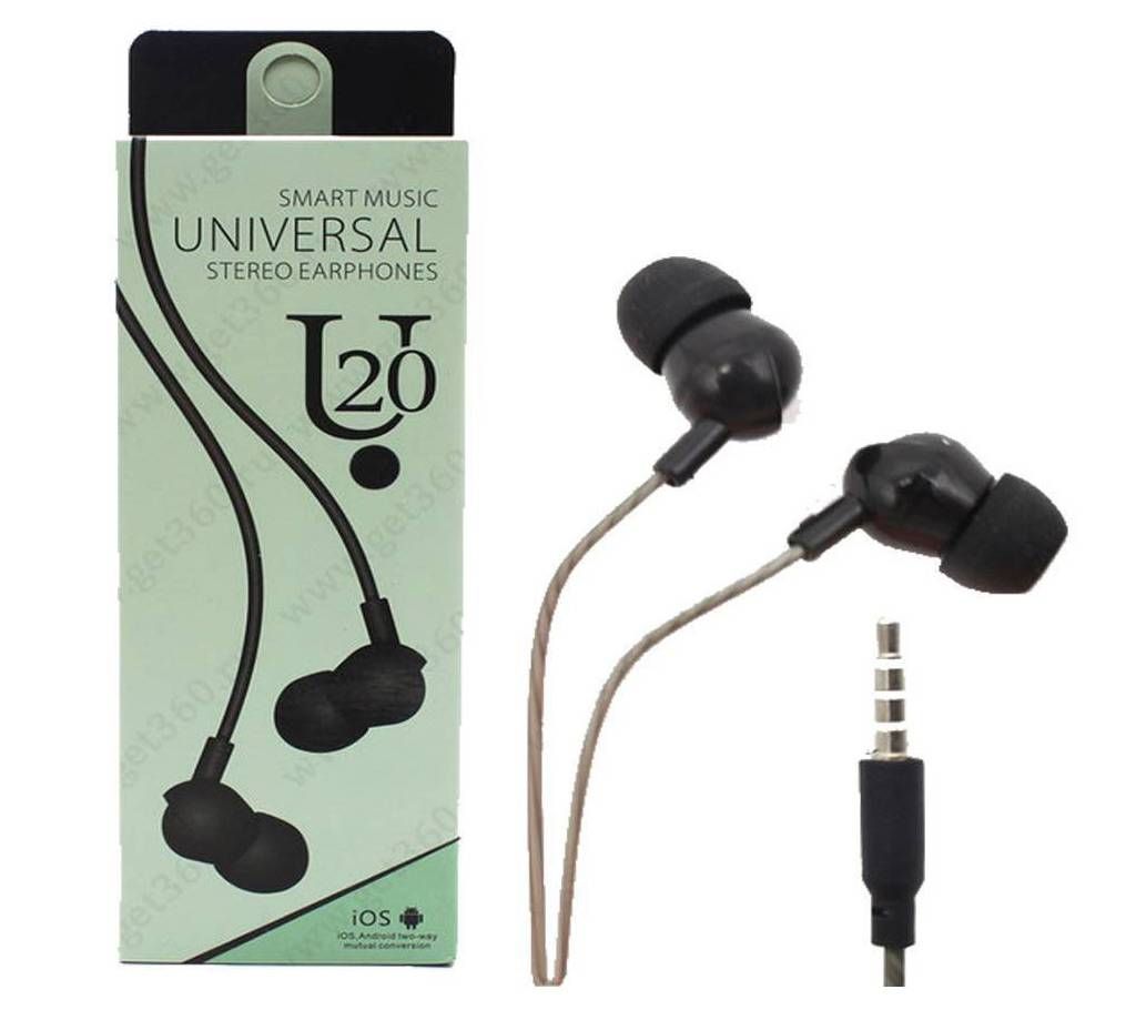 U20 Stereo Earphones