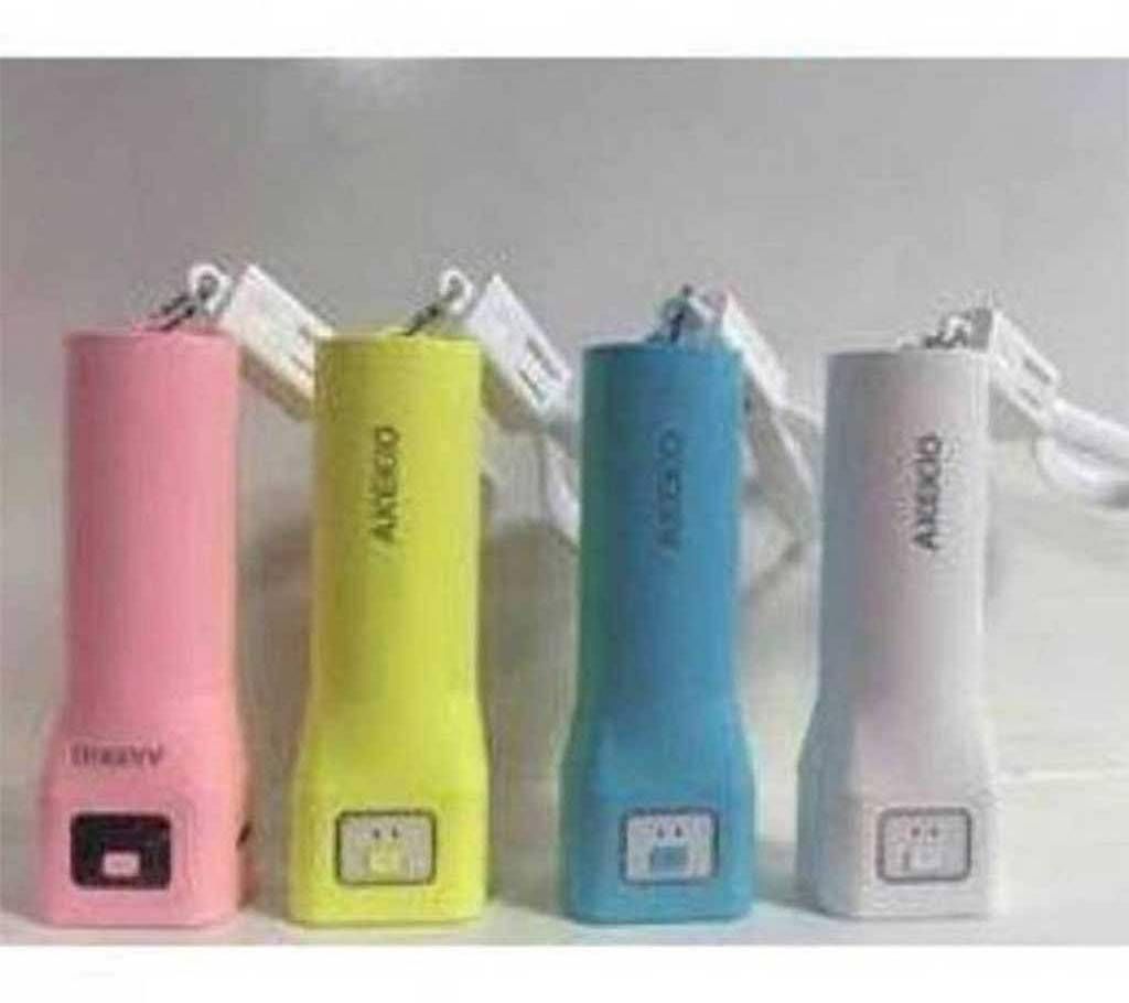 3600mAh Power Bank And Flashlight