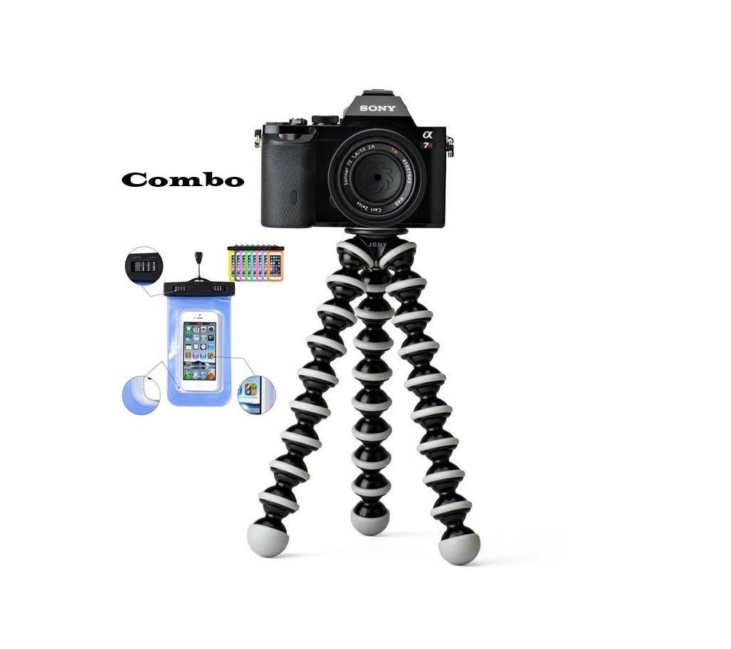 Tripod grip for Mobile & DSLR 