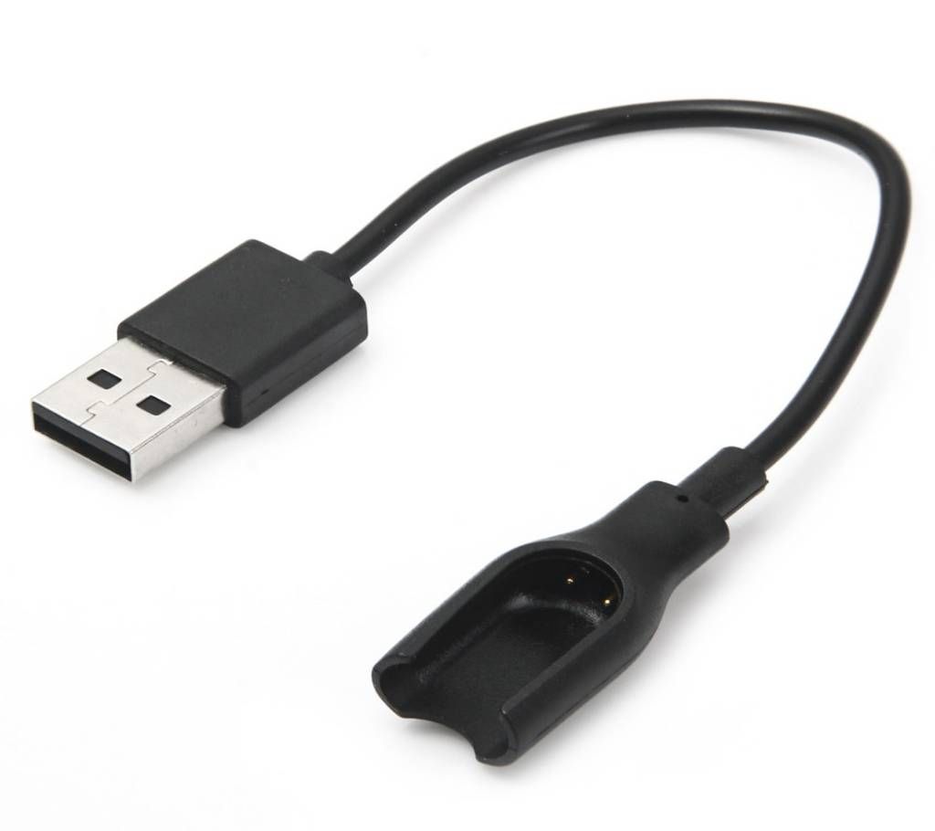 USB Charger for Xiaomi Mi Band 2 & Bingo M2 - Black