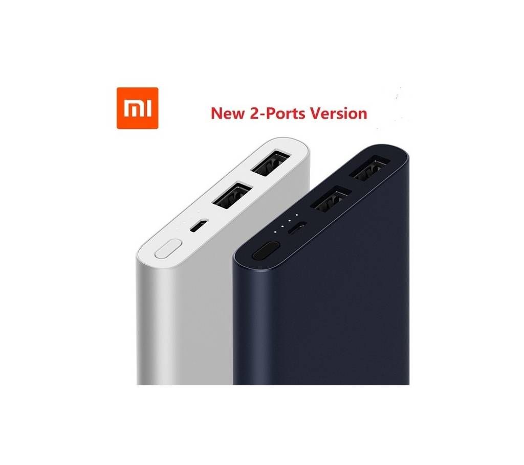 Original MI Power Bank 10000MAh Version 2 1piece 