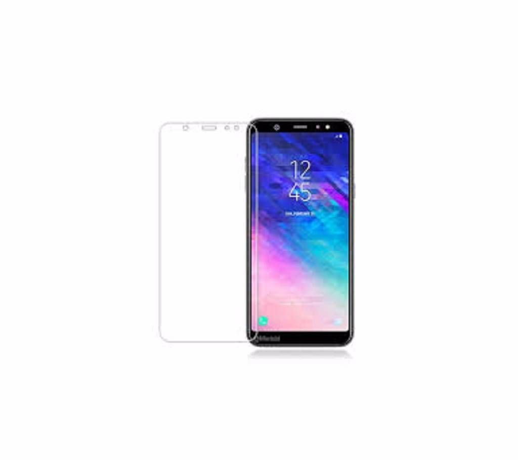 Samsung J6 2018 5D Screen Protector Silver color