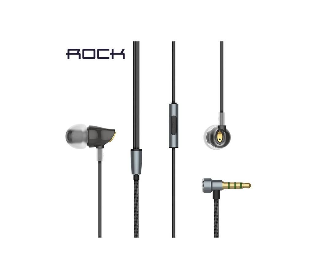 Rock Zircon Stereo Earphone - New Shape