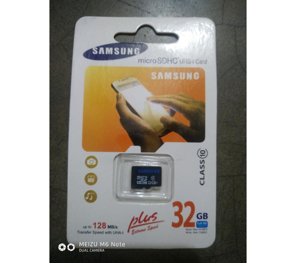 32 GB Class Ten Micro SD Card