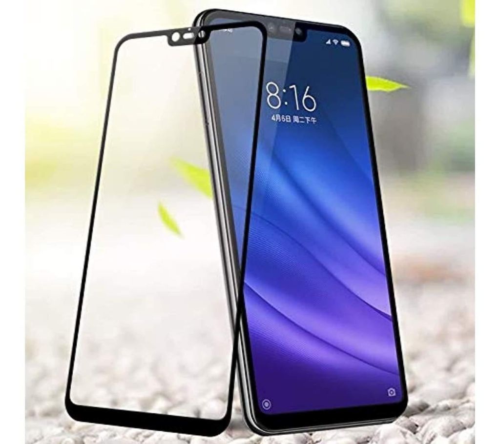 5D Tempered Glass Screen Protector for Xiaomi Mi 8lite