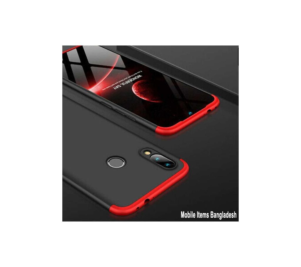360 Degree Phone Case-Black and Red For Samsung Galaxy A30 