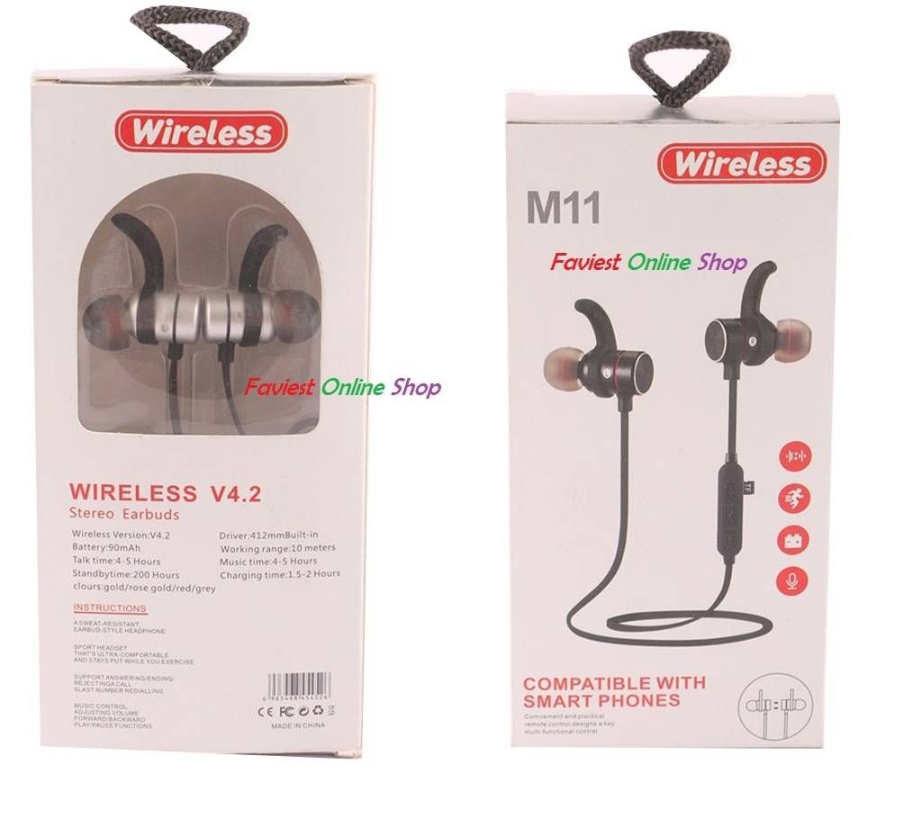 Wireless Stereo In-ear earphones (M11)