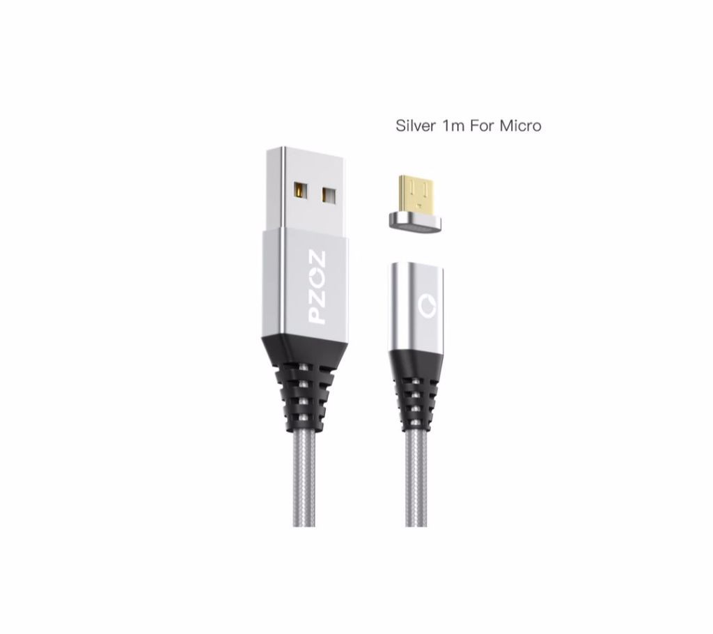 PZOZ 1 meter Micro USB Magnetic  Fast Charging Cable