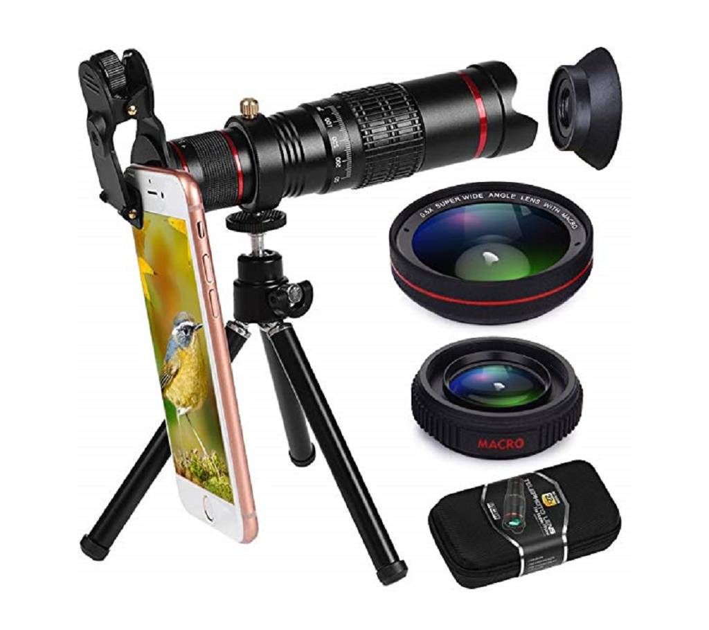 HD 4K 22x Zoom Mobile Phone Telescope Lens