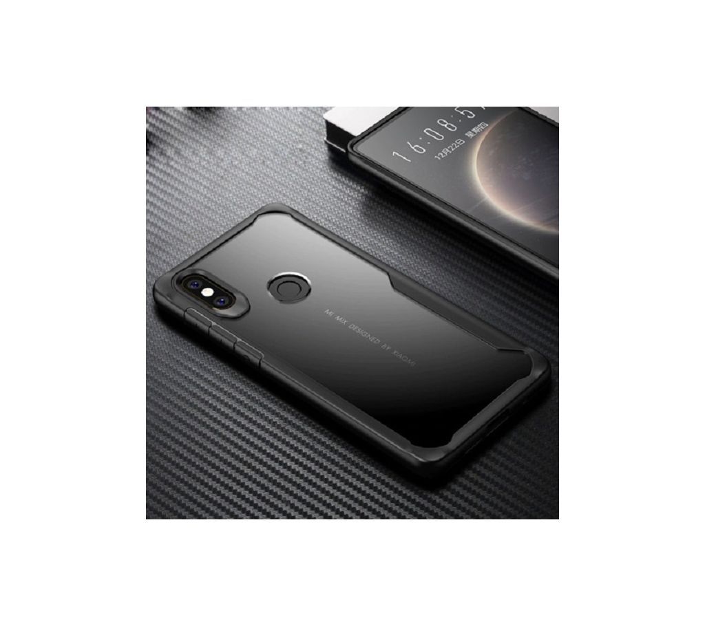 Matte Finish Ultra Slim Transparent Shockproof Back Cover for Xiaomi Redmi Note 6 pro
