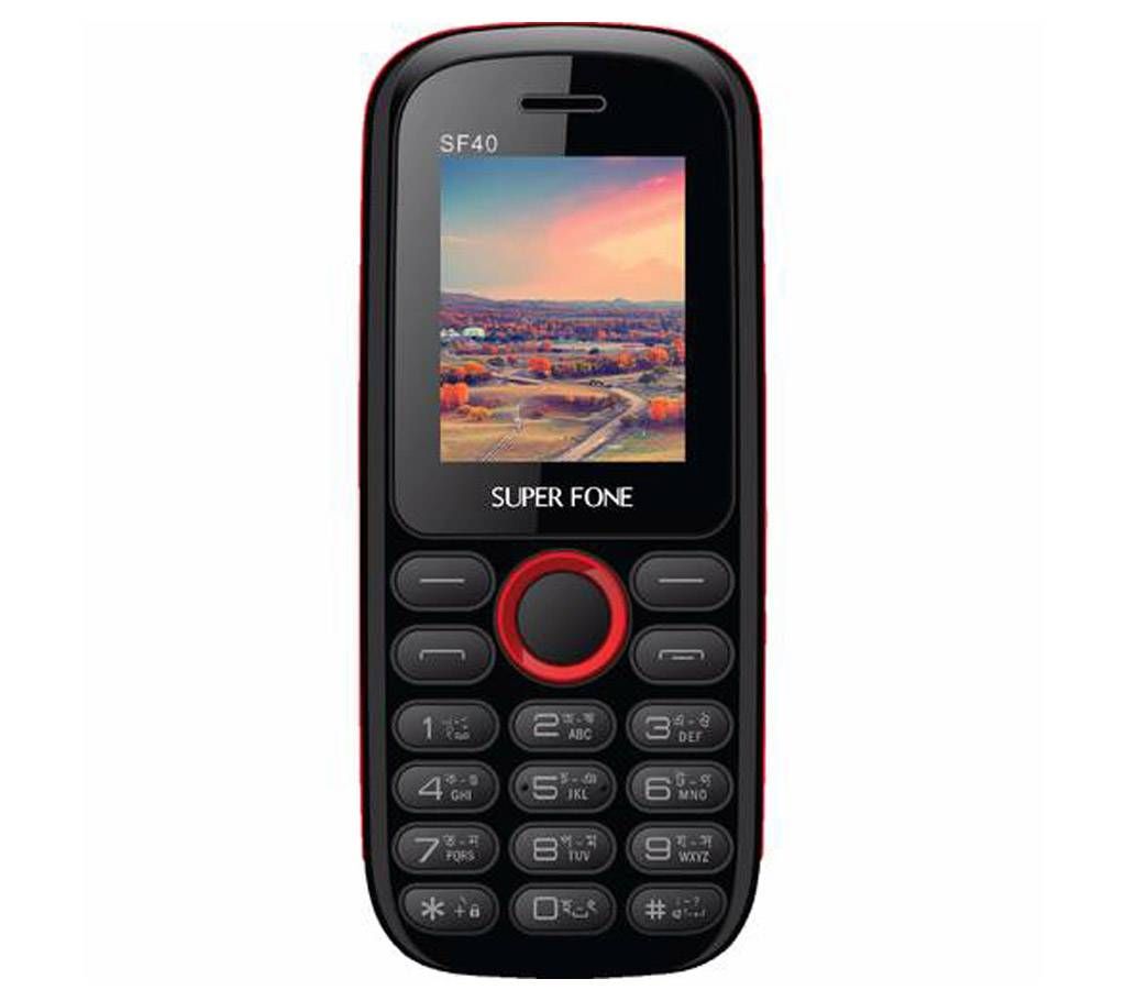 SUPER FONE SF40 Black (Peoples Phone)
