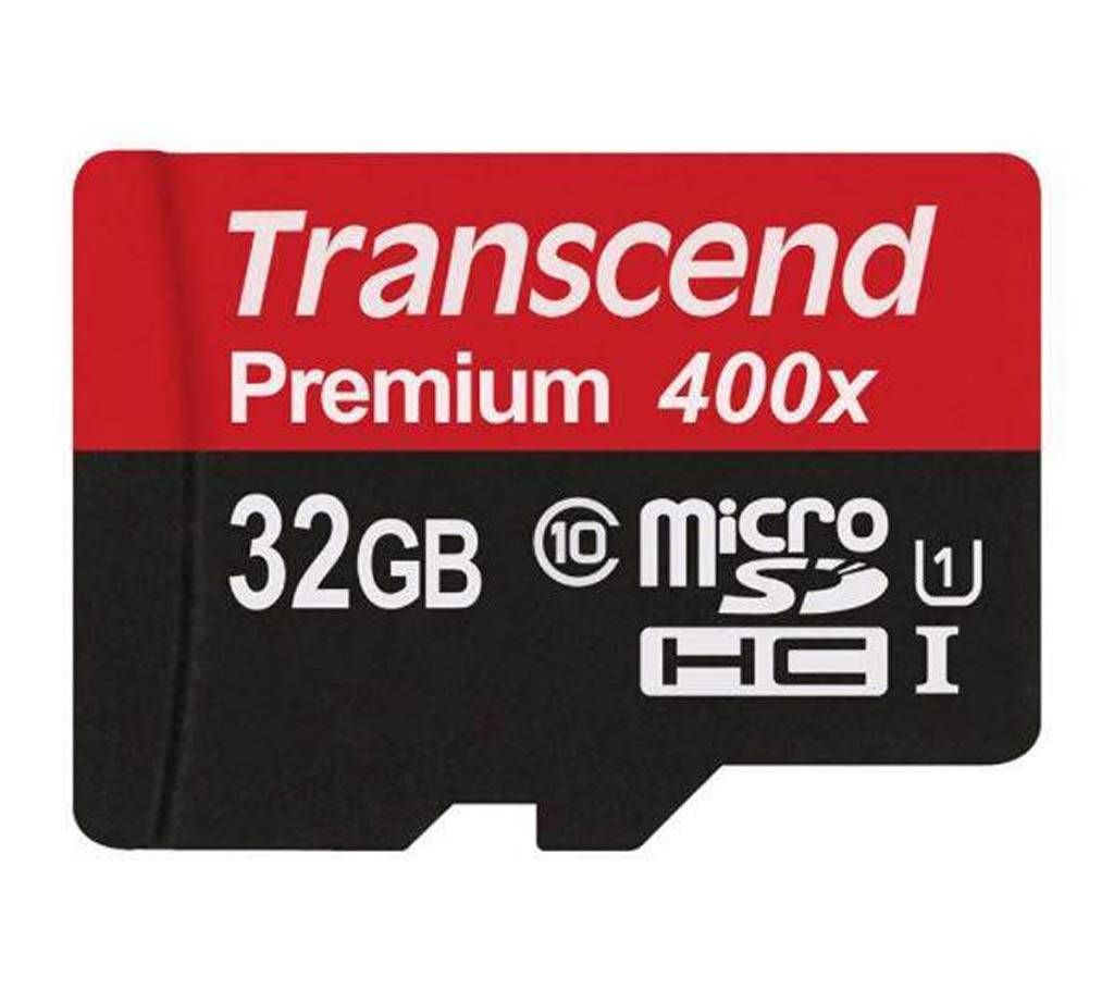 Transcend 400X 32 GB Memory Card (1 pcs)