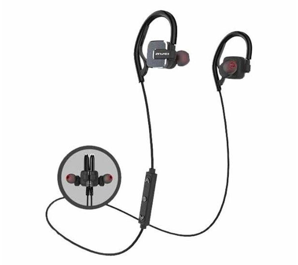 Awei A630BL Magnetic Bluetooth Headphones-Grey